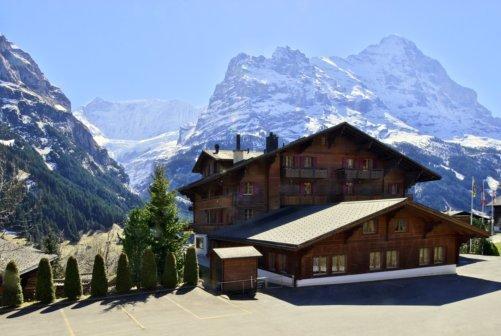 Hotel Gletschertal Гриндельвальд Экстерьер фото